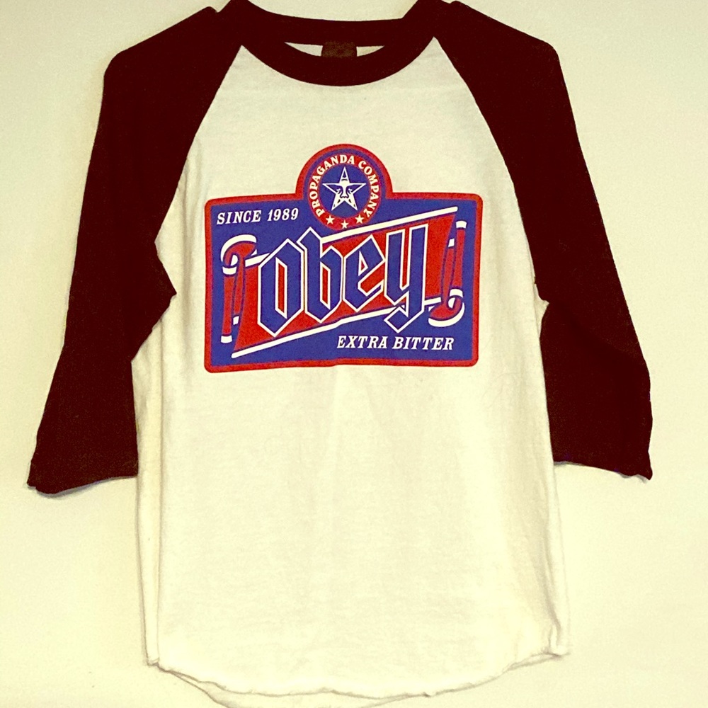 Obey 3/4 sleeve shirt